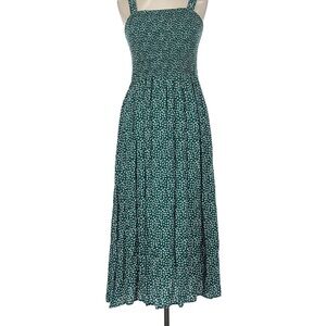 Chic Dark Green Maxi Dress